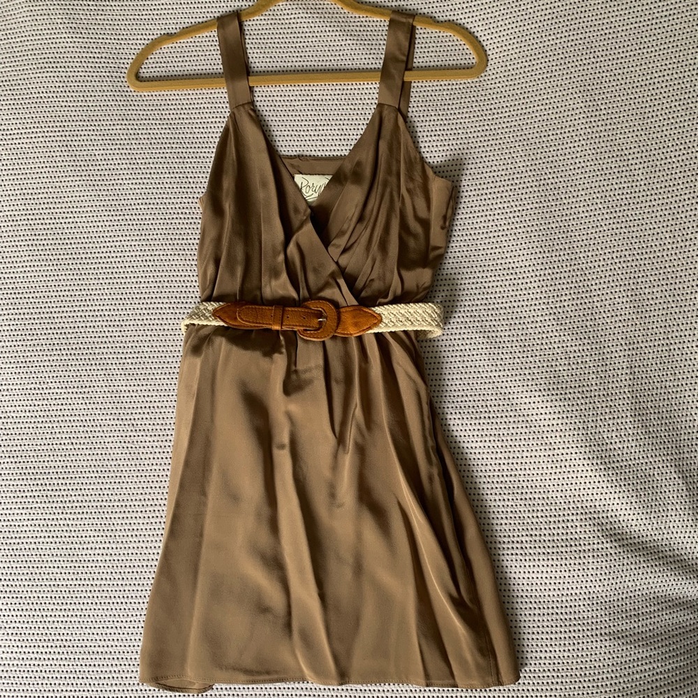 Rory Beca Silk Belted Dress